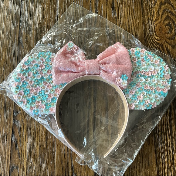 Floral Minnie Ears Custom Made - Picture 10 of 10